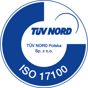 EN ISO 17100:2015 certificate