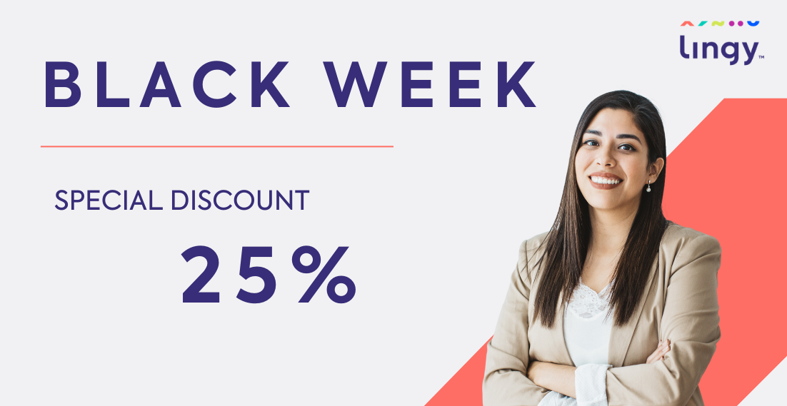 Black Week 2024 – enjoy a discount on translation and proofreading! - lingy.uk